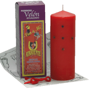 Velón Caja Ven a Mi Atrayente