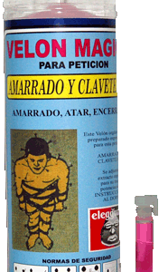 Velón Propósito Amarrado y Claveteado