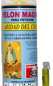Velón Propósito Caridad del Cobre