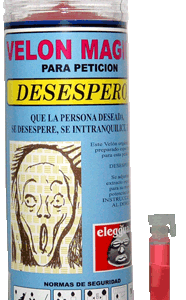 Velón Propósito Desespero