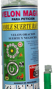 Velón Propósito Doble Suerte Rápida