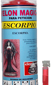 Velón Propósito Escorpio