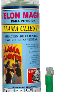 Velón Propósito Llama clientes