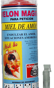 Velón Propósito Miel de Amor