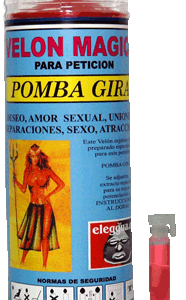 Velón Propósito Pomba Gira