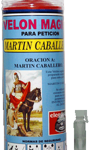 Velón Propósito San Martín Caballero