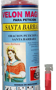 Velón Propósito Santa Barbara