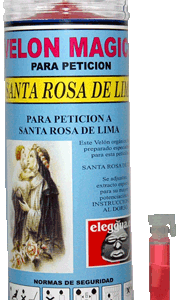 Velón Propósito Santa Rosa de Lima