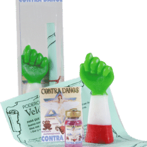 Velón Ritual Puño Contra Daños