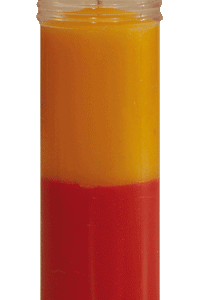 Velón Amarillo Rojo
