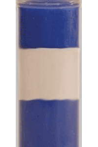 Velón Azul Blanco Azul