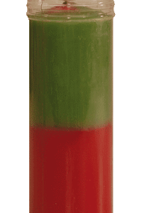 Velón Verde Rojo