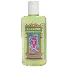 gel de baño limpia cuerpo