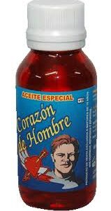 aceite especial corazón de hombre