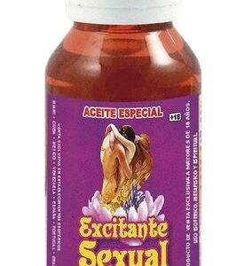 aceite especial excitante sensual