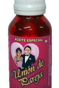 aceite especial unión de pareja