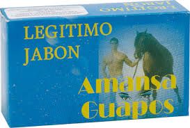 jabón amansa guapos