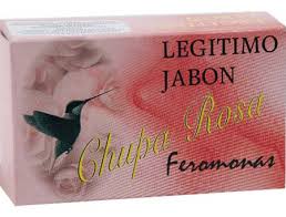 jabón chupa rosas