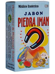 jabón piedra imán